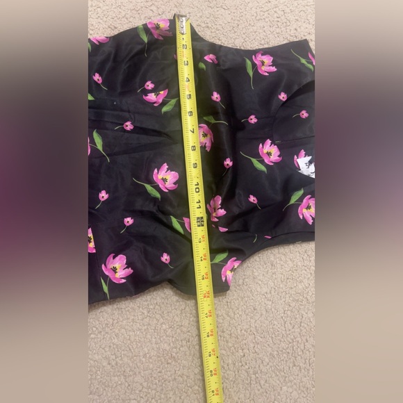 NWT MILLY Kendra Sheath Dress Floral Print $435 Size 6 Black and Pink - Picture 12 of 14